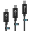 Micro USB Cable, Rankie® 3-Pack (1ft, 3ft, 6ft) Premium Micro USB Cable High Speed USB 2.0 A Male to Micro B Sync and Charging Cables for Samsung, HTC, Motorola, Nokia, Android, and More
