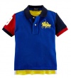 Ralph Lauren Boys Dual Match Colorblocked Banner Stripe Polo Shirt (6)