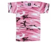 Boys Pink Camo T-Shirt