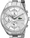 Lacoste Unisex 2000865 Philadelphia Silver-Tone Stainless Steel Watch