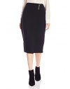 Calvin Klein Women's Midi Skirt with Bar Snap