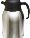 Genuine Joe GJO11956 Stainless Steel Everyday Double Wall Vacuum Insulated Carafe, 2L Capacity