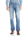 7 For All Mankind Men's Standard Classic Straight-Leg Jean with Back Pockets