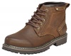Serene Christmas Mens Comfortable Steel Toe Lace-up Combat Padded Low Heel Hiking Boots(10.5 D(M)US, 3175Coffee)