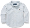 Polo Ralph Lauren Solid Oxford Shirt, Color Oxford Stripe Blue (12M)