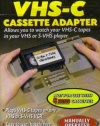 Open Box Deal-Maxell Cassette VHS-C Adapter- Allows you to watch your VHS-C tapes in your VHS player