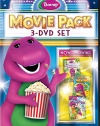 Barney Movie Pack: 3-DVD Set (Jungle Friends / Animal ABCs / Let's Go On Vacation)