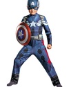 Disguise Marvel Captain America The Winter Soldier Movie 2 Captain America Classic Boys Costume, Large (10-12)