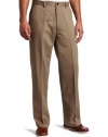 Dockers Men's Comfort Waist Khaki D3 Classic Fit Flat Front Pant, Malt, 36x32