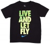 Nike Little Boys (5-7) Live And Let Fly Graphic T-Shirt-Black-7