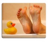 Mousepads Feet meeting bath duck IMAGE ID 505204 by Liili Customized Mousepads Stain Resistance Collector Kit Kitchen Table Top Desk Drink Customized Stain Resistance Collector Kit Kitchen Table Top Desk