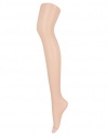 10STAR11 Women's 20 Denier Sheer Control Top Sheer Toe Silky Pantyhose Tights NUDE,S/M