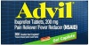 Advil Ibuprofen, 200 mg, Coated Gel Caplets, 200 Count