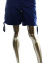 Lauren Ralph Lauren Navy Solid Bottoms Women's Cargo Shorts