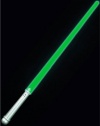 Green LED Lightsaber Glowing Toy Costume Light Saber