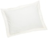 Fresh Ideas Tailored Poplin Pillow 2 Pack Sham King, Ivory