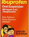 GoodSense Children's Ibuprofen Pain Reliever/Fever Reducer Oral Suspension, Grape, 4 Fluid Ounce