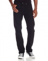 Levi's Men's 505 Regular Fit Strong Jean, Strong Black Rinse, 40x32