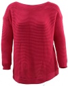 Lauren Ralph Lauren Plus Size Boatneck Sweater - Cruise Pink