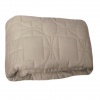 Hotel Collection Deco Quilted Euro Pillow Sham Platinum