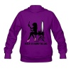 NUBIA Sketch Never Go Behind The Line Vintage Sweater For Women Purple