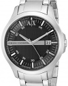 Armani Exchange Men's AX2103 Analog Display Analog Quartz Silver Watch
