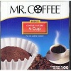 Rockline Industries Inc JR100 4 Cup 100-Count Coffee Filter For Mr. Coffee JR-4