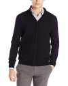 Calvin Klein Men's Merino Full Zip Cardigan Sweater
