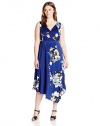 NY Collection Women's Plus-Size Printed Sleeveless Maxi Dress