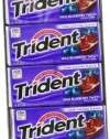 Trident Gum, Wild Blueberry Twist, 18-Count (Pack of 12)