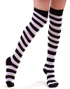 HDE Women's Extra Long Opaque Striped Over Knee High Stockings Socks