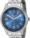 Tommy Hilfiger Men's 1710308 Classic Stainless Steel Blue Dial Watch