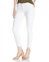Joe's Jeans Women's #Hello Icon Crop Jean In Spotless White