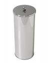 Zenna Home 7666ST, Toilet Paper Canister, Polished Stainless Steel