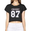 VOLTE Hockey Player 87 Girls Sexy Fashionable Bare Midriff Crop Top