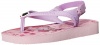 Havaianas Baby Snoopy Sandal Flip Flop with Backstrap (Toddler), Pink/Lilac, 21 BR(7 M US Toddler)