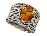 Balissima By Effy Collection Sterling Silver Citrine Ring