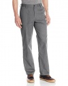 Dockers Men's Easy Khaki D2 Straight Fit Flat Front Pant, Steelhead/Heather, 30x32