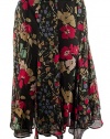 Lauren Ralph Lauren Women's Floral Handkerchief Hem Skirt