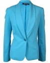 Nine West Women's Shawl Collar 1 Button Suit Jacket