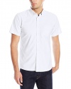 IZOD Uniform Young Men's Short Sleeve Oxford Shirt