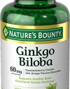 Nature's Bounty Ginkgo Biloba 60 mg, 200 Capsules