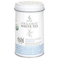 Rishi Tea Organic Silver Needle Jasmine  Loose Tea, 1.9-Ounce Tin (Pack of 2)