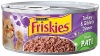 Friskies Wet Cat Food, Classic Pate, Turkey & Giblets Dinner, 5.5-Ounce Can, Pack of 24