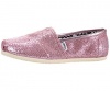 TOMS Women's Glitter Classic Slip-On Shoe