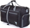 Travel Duffel Bag For Women Men And Kids - Lightweight Foldable Duffle Bags 27 - BLACK