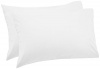 Pinzon 500-Thread-Count Pima Cotton Pillowcases -  Standard, White (Set of 2)