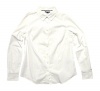 Tommy Hilfiger Women's Woven Wrist Logo Dress Shirt Blouse