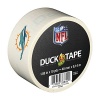 Duck Brand 282376 Miami Dolphins NFL Team Logo Duct Tape, 1.88-Inch by 10 Yards, Single Roll