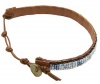 Wrap Bracelets - Colorful Bead Bracelet Pattern Single Brown Leather Wrap